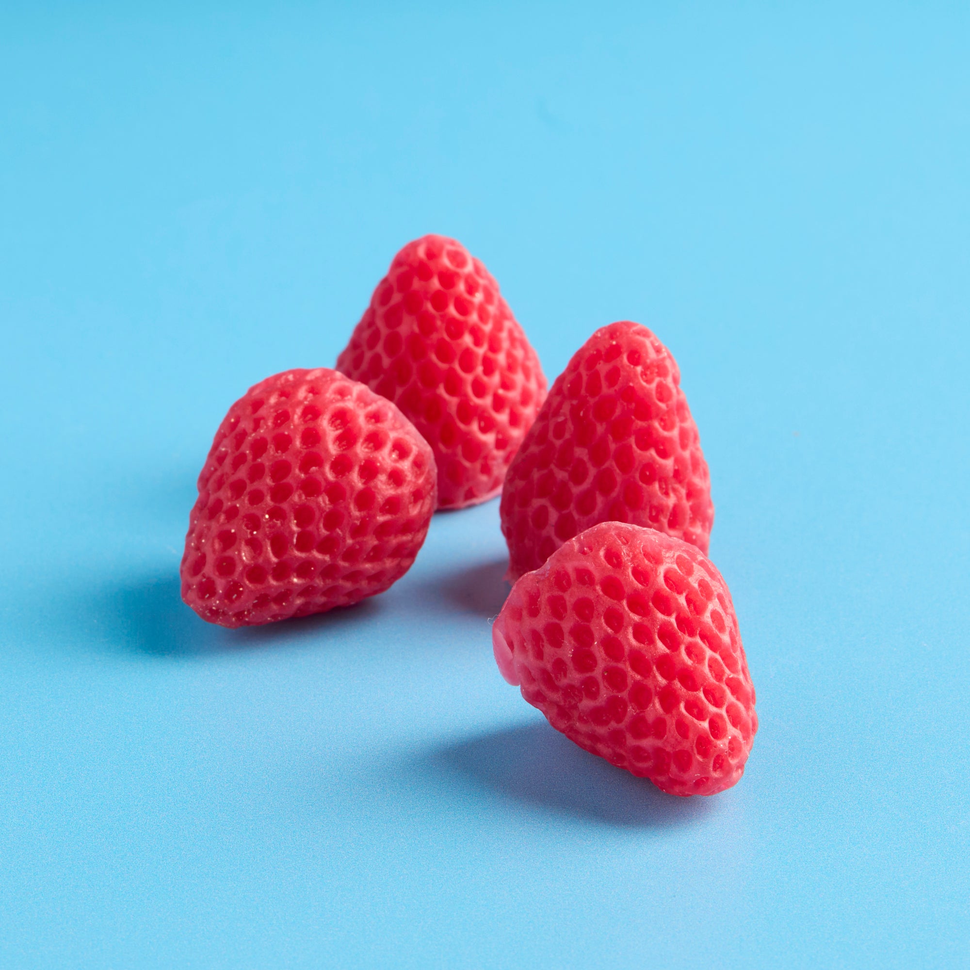 Mini Strawberry Silicone Embed Mold - Molds - for Soap & Candle Making ...