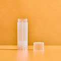 Natural Lip Balm Tubes with Caps- Oval