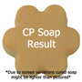 Orchid Glam Fragrance Oil in cold process soap color testing