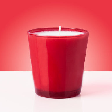 6 oz Red Glass Candle Jar (Case of 12) fragrance oil bottle - Zoom Media 1
