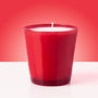 6 oz Red Glass Candle Jar (Case of 12) fragrance oil bottle - Zoom Thumbnail Media 1