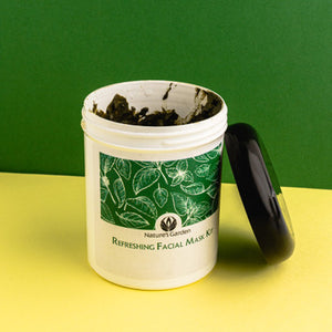 Refreshing Face Mask Kit fragrance oil bottle - Featured Image