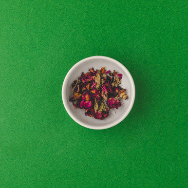Red Rose Buds & Petals (Dried)