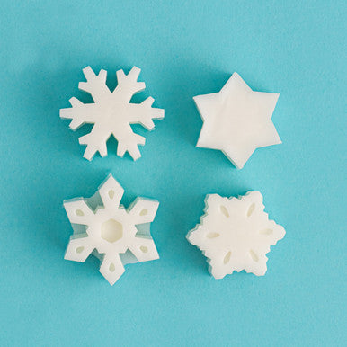 Small Snowflakes Silicone Mold - Molds - for Soap & Candle Making - 1 ...