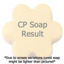 Strawberry Cheesecake Fragrance Oil in cold process soap color testing
