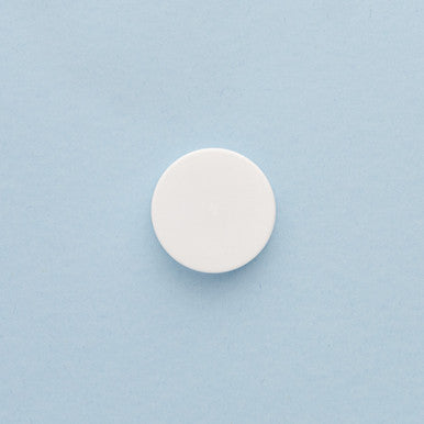 White Straight Lid Smooth 38/400