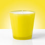 6 oz Yellow Glass Candle Jar (Case of 12)